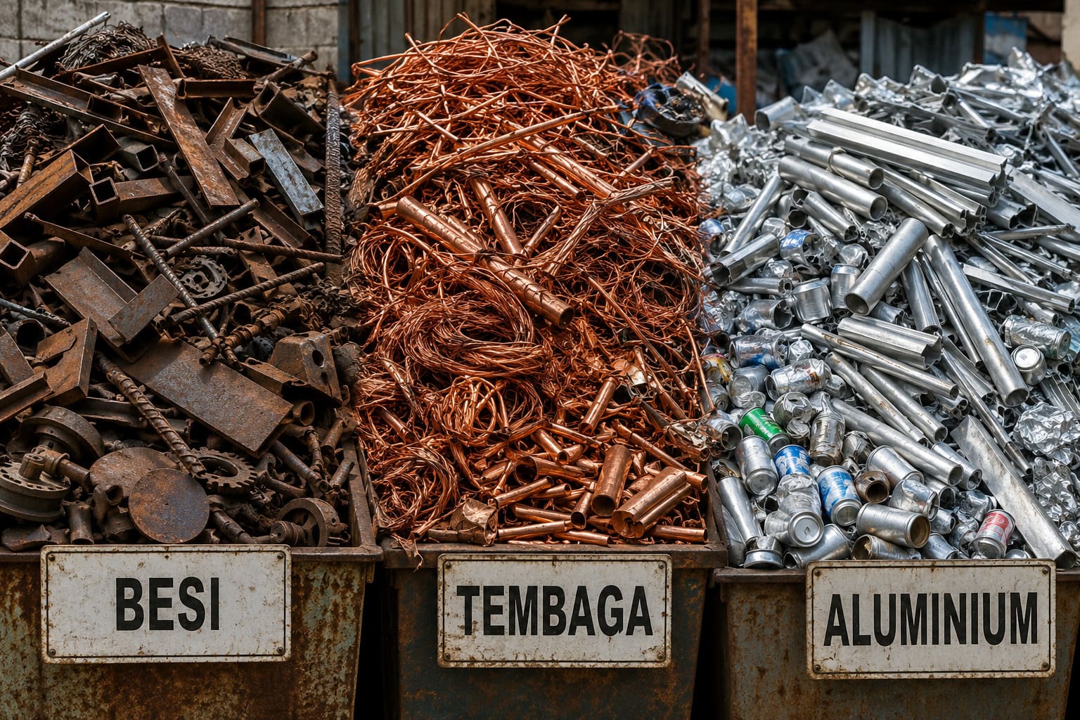 Rongsok tembaga besi