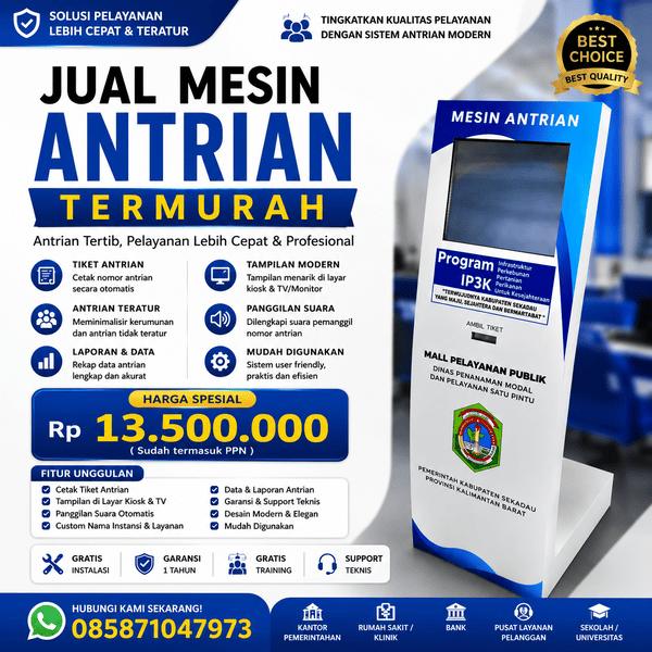 Mesin Antrian DPMPTSP